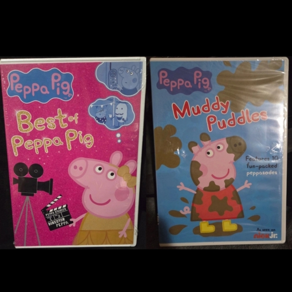 Peppa Pig: Best of Peppa Pig & Muddy Puddles 2pc DVD New/Sealed